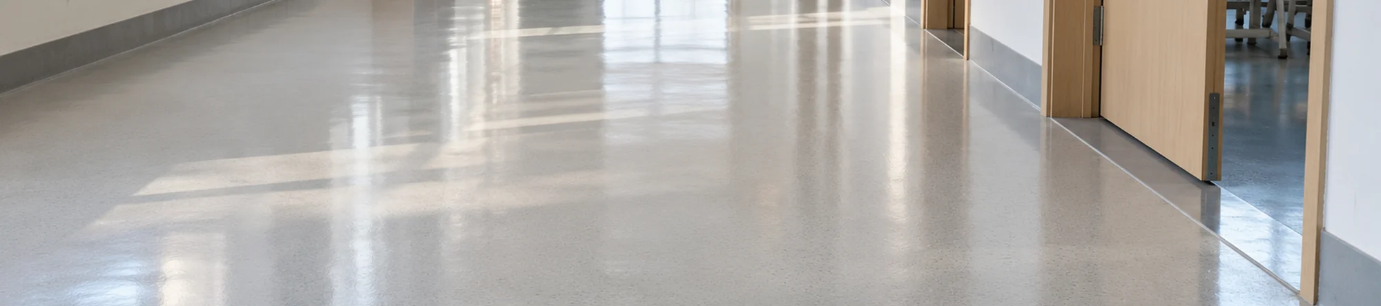 Illustration: Vinyl & Plastic Floor Cleaner application scene banner