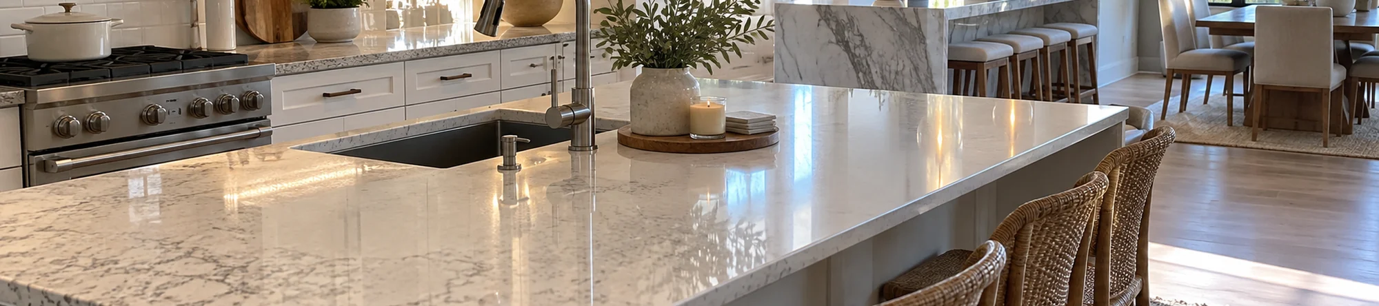 Illustration: Granite & Quartz Countertop Cleaner application scene banner