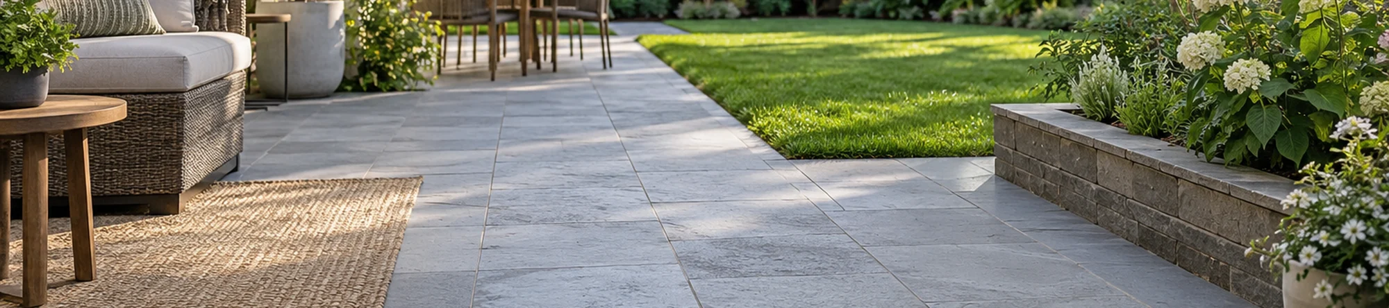 Illustration: Garden Paver Cleaner application scene banner