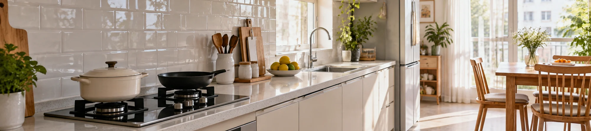Illustration: Kitchen Cleaner & Degreaser application scene banner