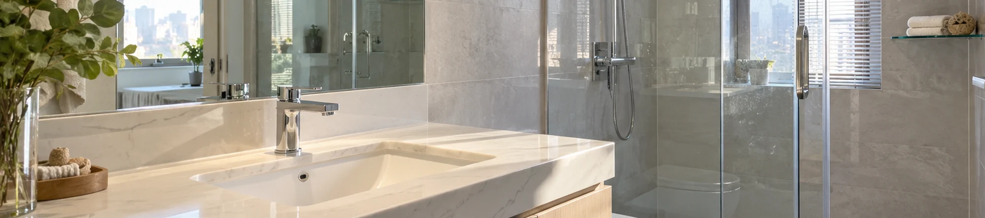 Illustration: Bathroom Mirror Cleaner application scene banner