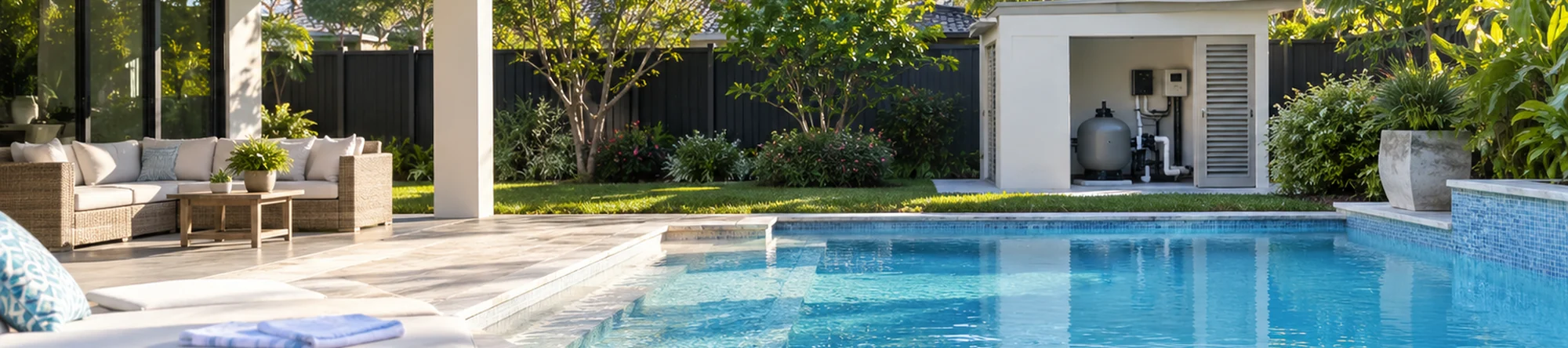 Illustration: Pool Filter Cleaner application scene banner