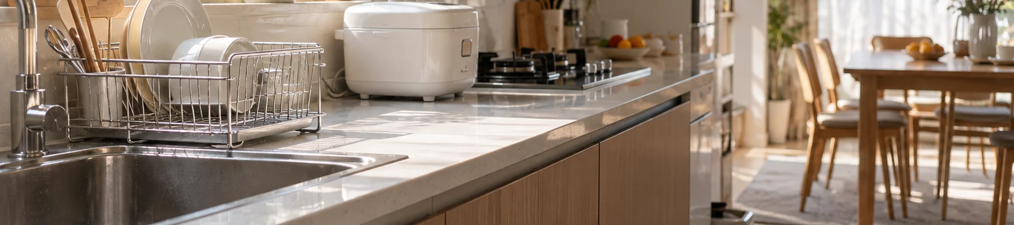 Illustration: Rice Cooker Pot Cleaner application scene banner