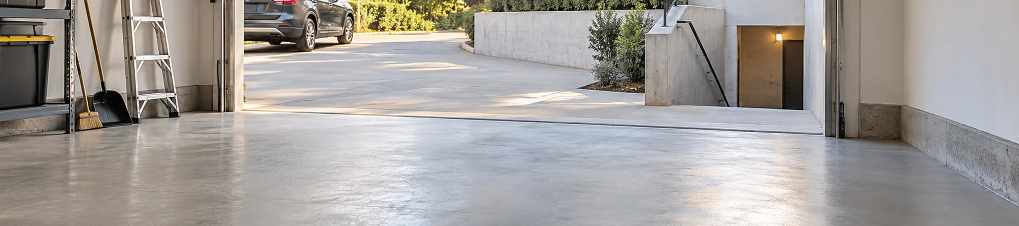 Illustration: Concrete Floor Water-Repellent Sealer application scene banner