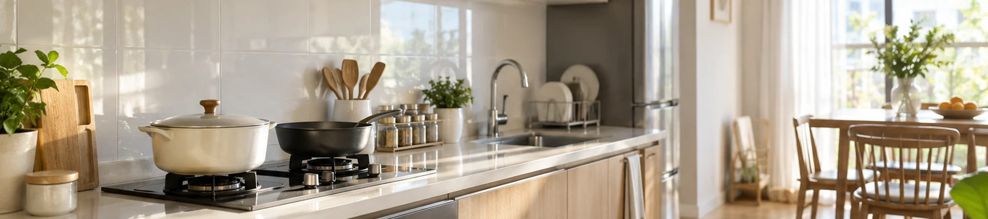Illustration: Kitchen Cleaning Wipes application scene banner