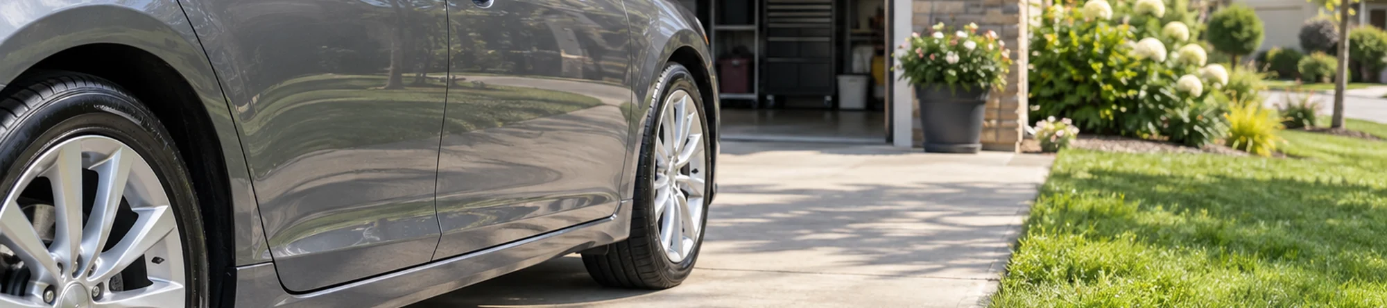 Illustration: Wheel & Tire Cleaner application scene banner