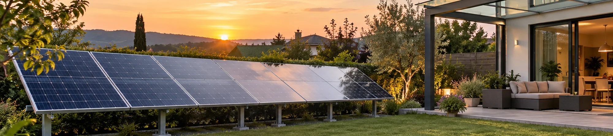 Illustration: Solar Panel Cleaner application scene banner