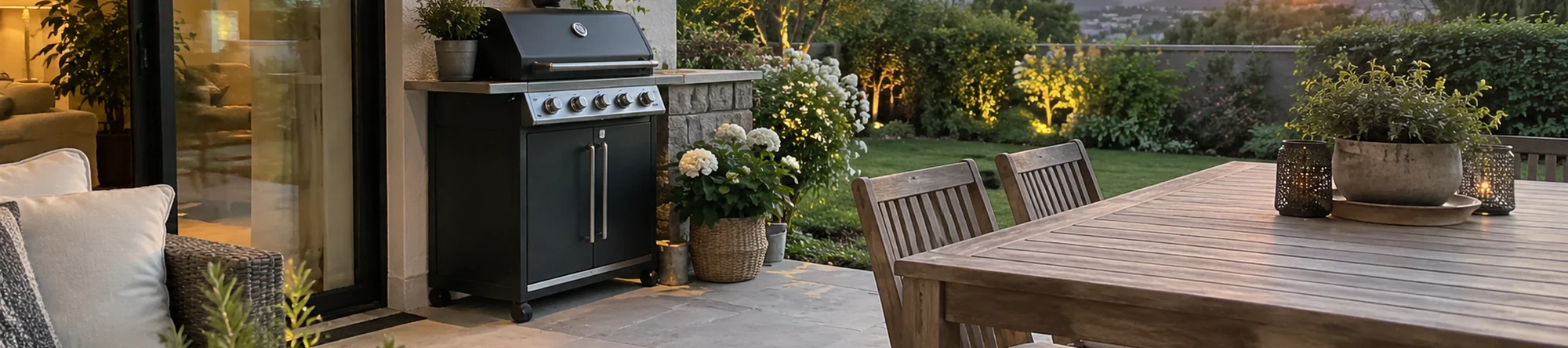 Illustration: BBQ Grill Cleaner & Degreaser application scene banner