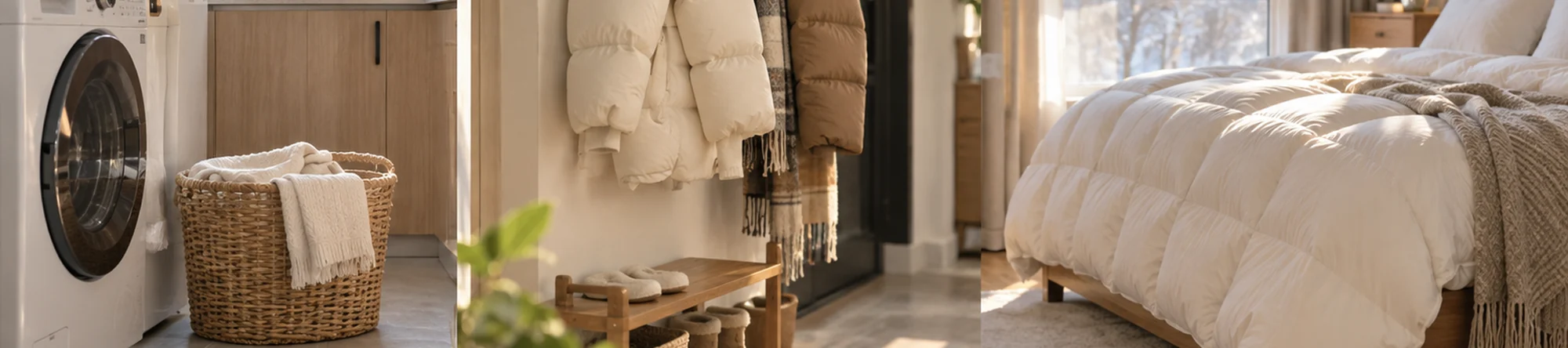 Illustration: Down Jacket Wash application scene banner